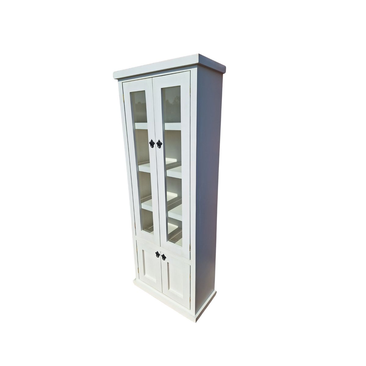 CASAHOGGAR - Vitrina Rustica Bolonia Blanca