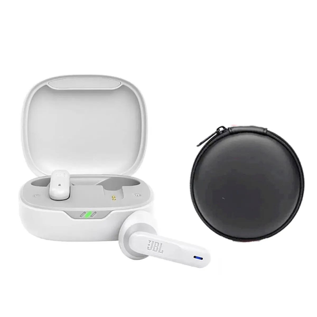 JBL - Audífonos Bluetooth Jbl Wave 300 Vibe  Tws Blanco Y Estuche