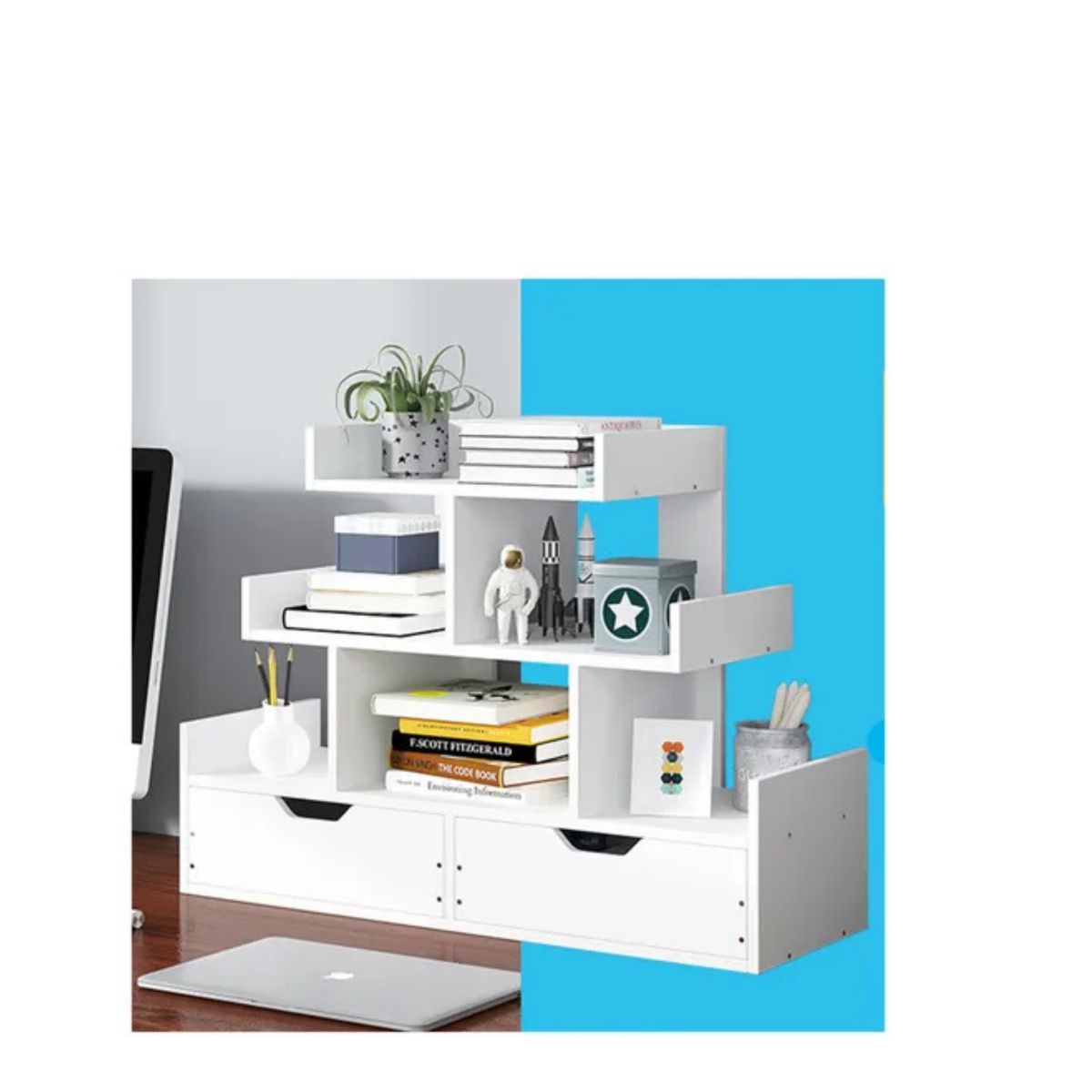 GENERICO - Organizador Flotante De Cosméticos Y Accesorios 3 Niveles SKU CF
