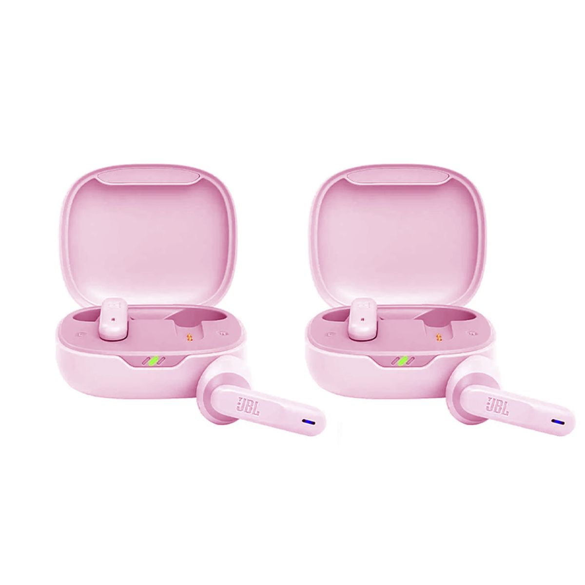 JBL - Set 2 De Audífonos Bluetooth Jbl Wave 300 Vibe  Tws Rosa