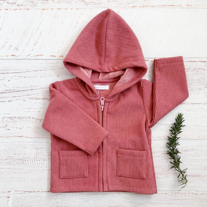 WAWA BABY DESIGN - Chaqueta Wawa Martina Rosado