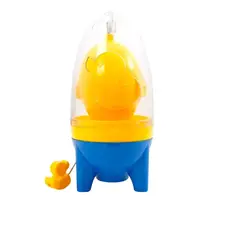 GENERICO - Batidor Manual Huevos Dorado Centrifuga Mezclador Yema Clara