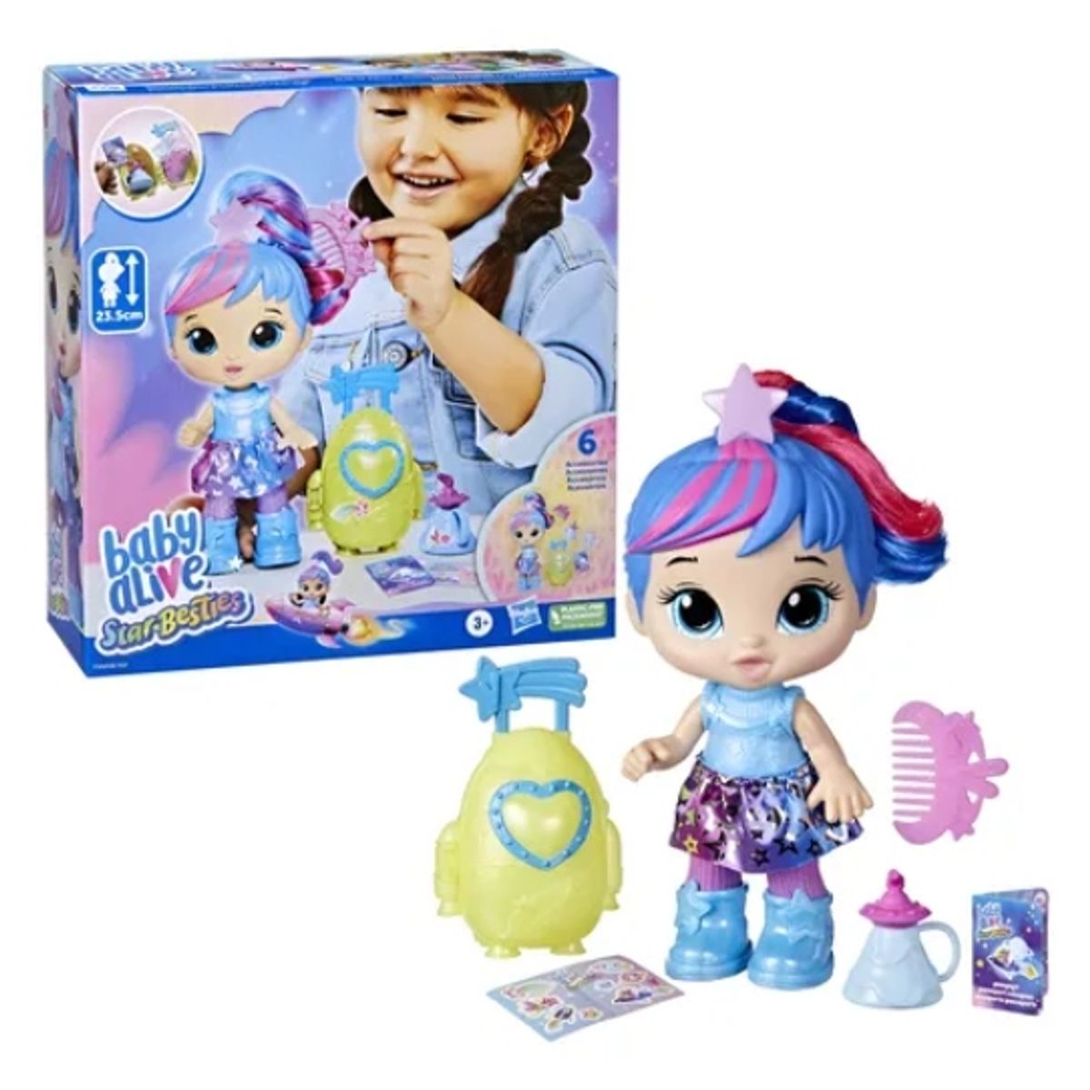 HASBRO - Muñeca Baby Alive Star Besties