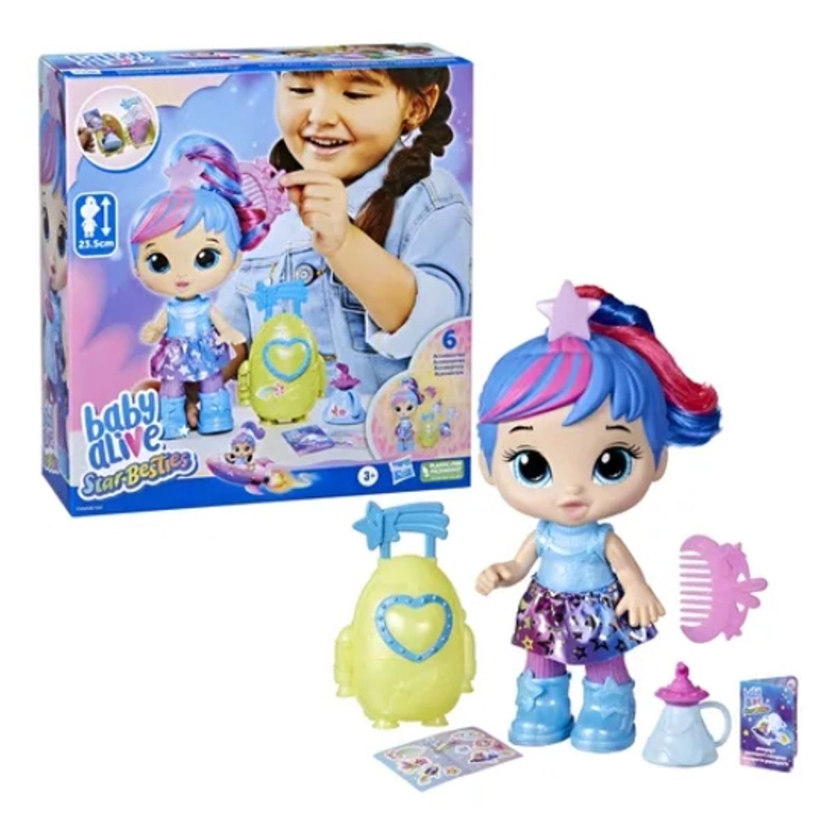 HASBRO - Muñeca Baby Alive Star Besties