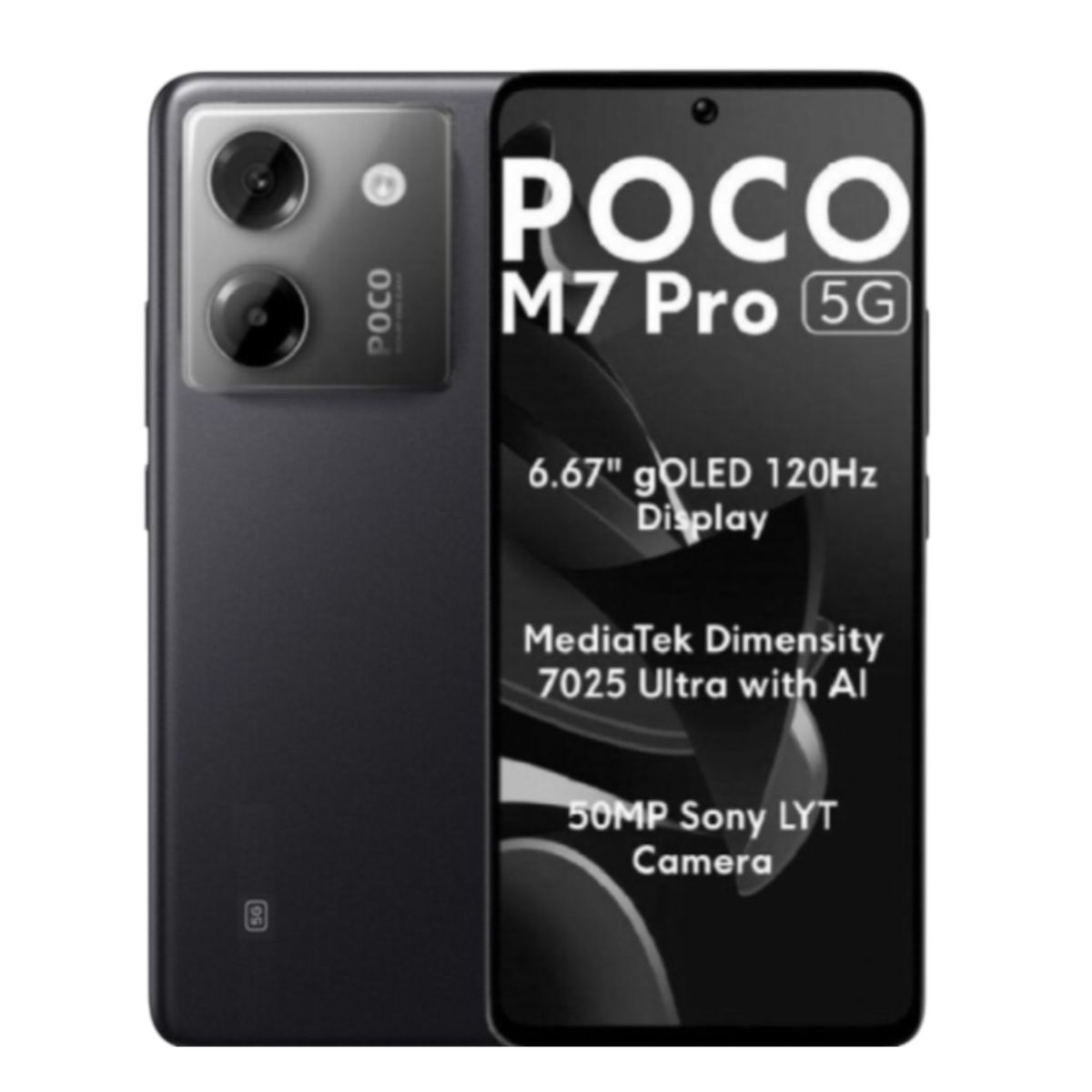 XIAOMI - Xiaomi Poco M7 Pro 5g 256Gb Negro 8Gb Ram