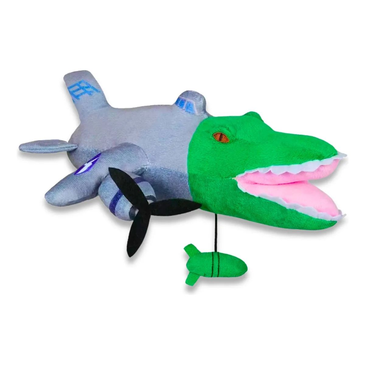 GENERICO - Bombardino Crocodilo Peluche Brainrot