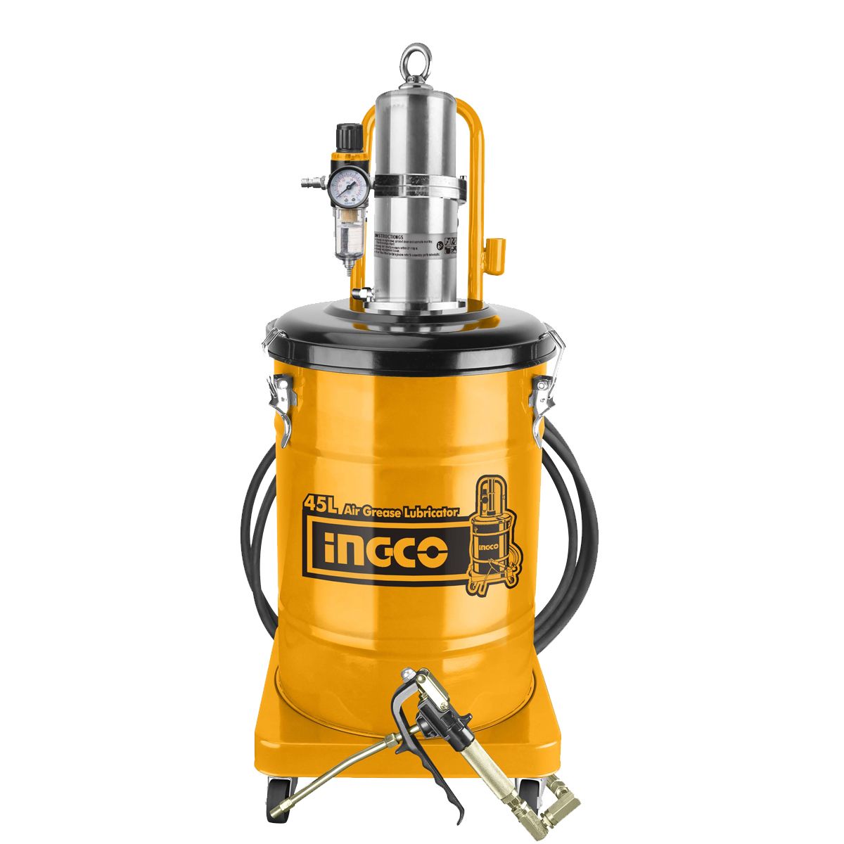 INGCO - Engrasadora Grasera Neumatica 45L Ingco
