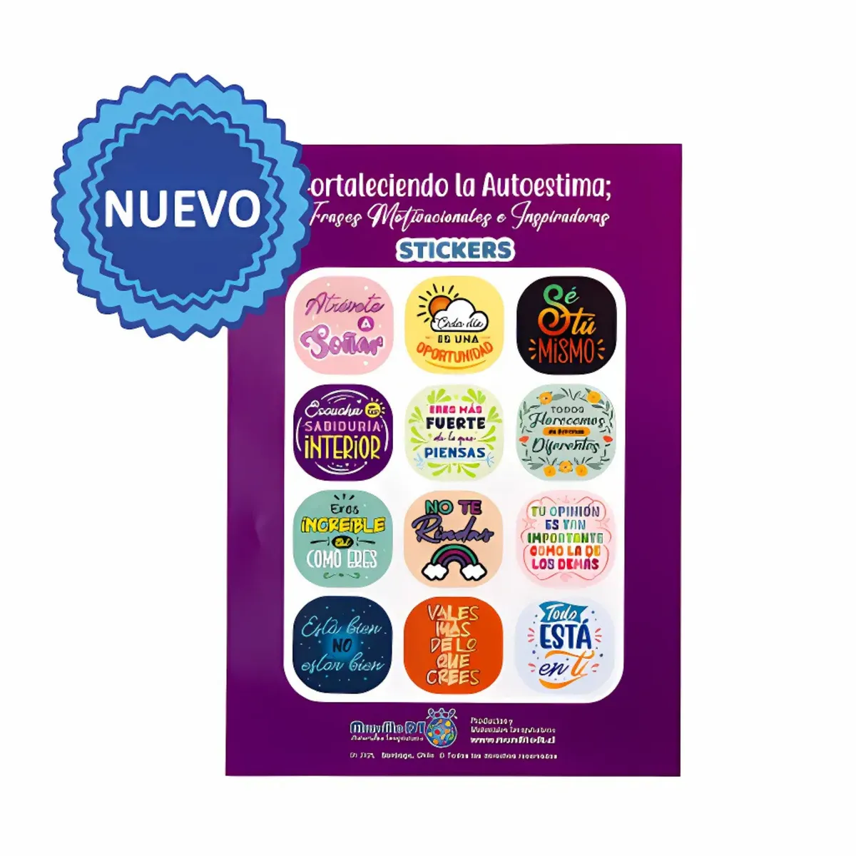 MUNDITO DT - Stickers De Autoestima