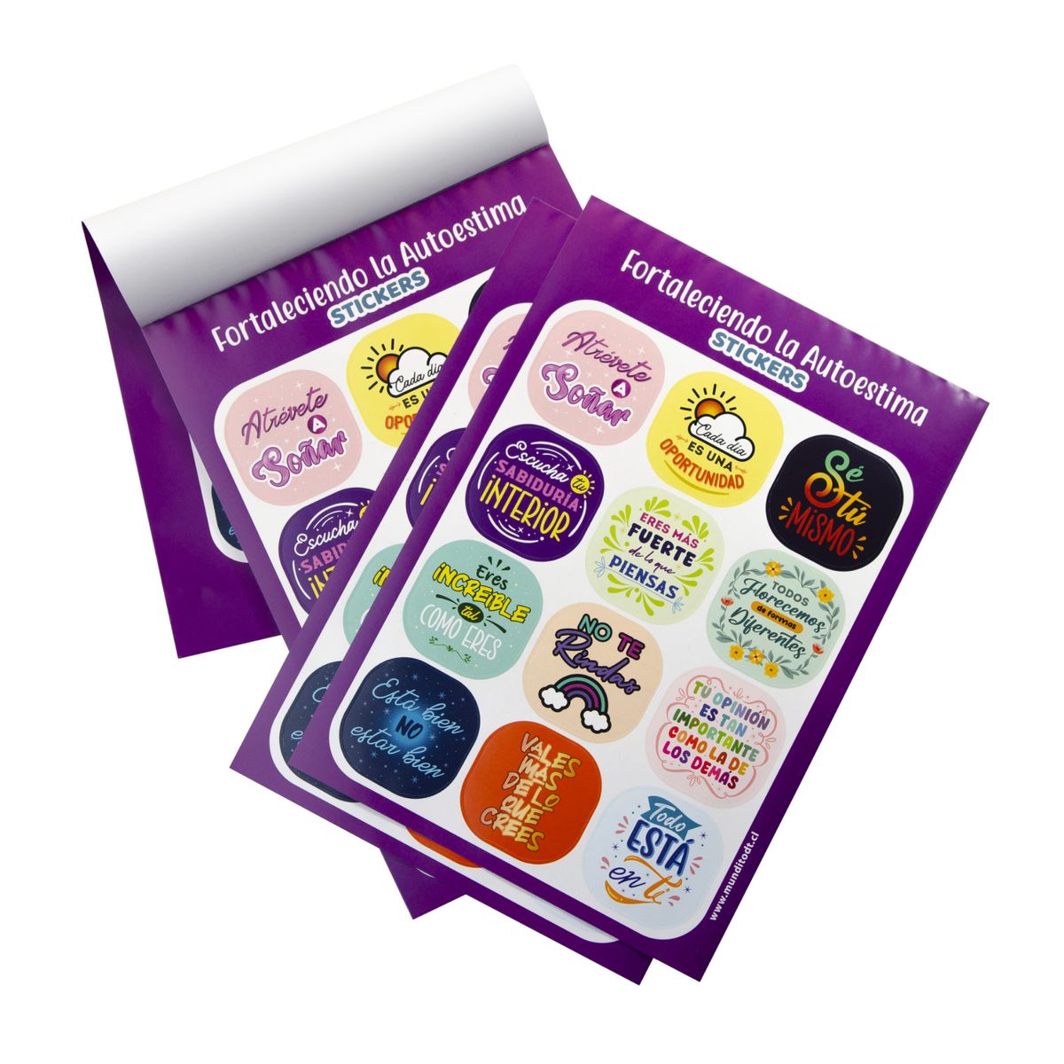 MUNDITO DT - Stickers De Autoestima