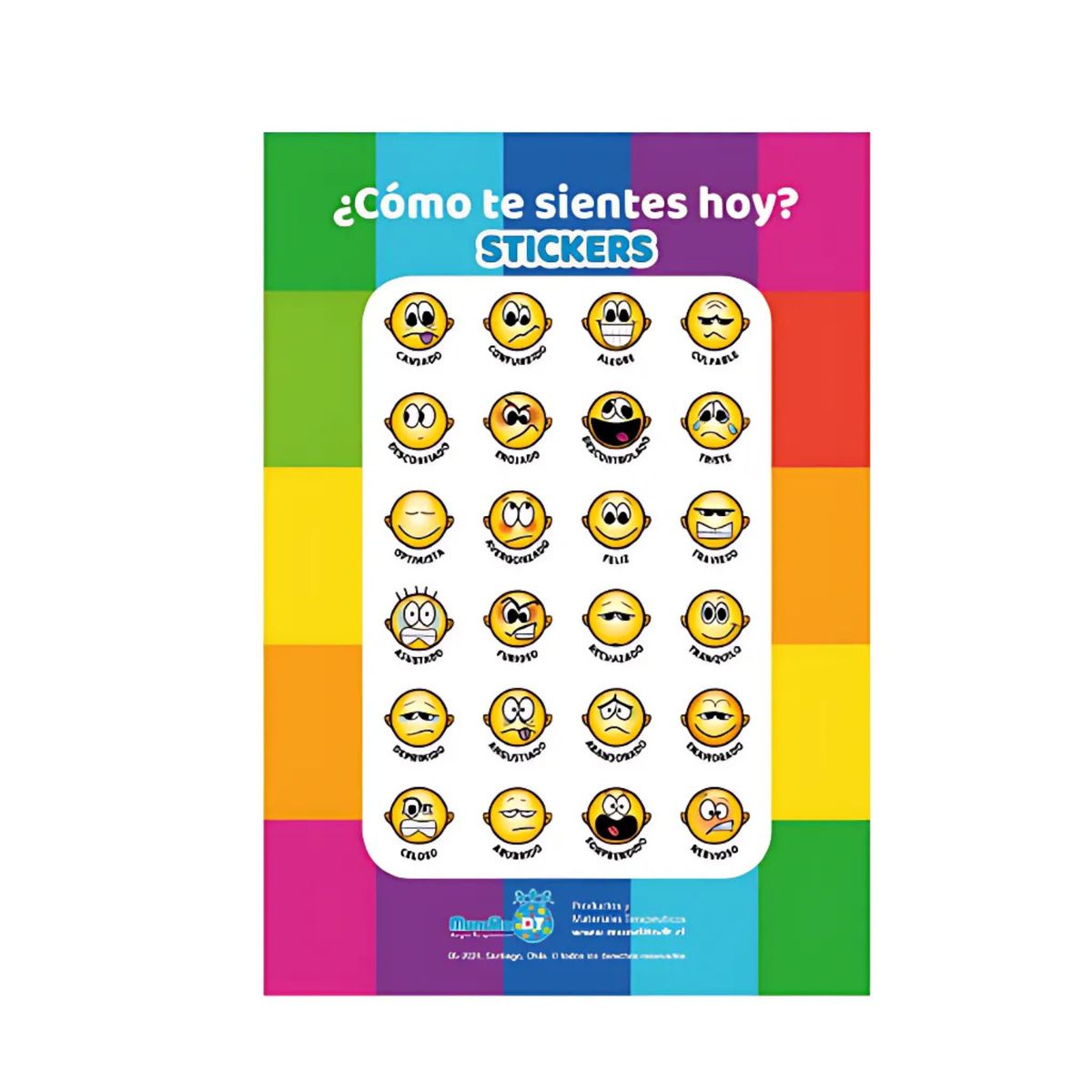 MUNDITO DT - STICKERS DE EMOCIONES
