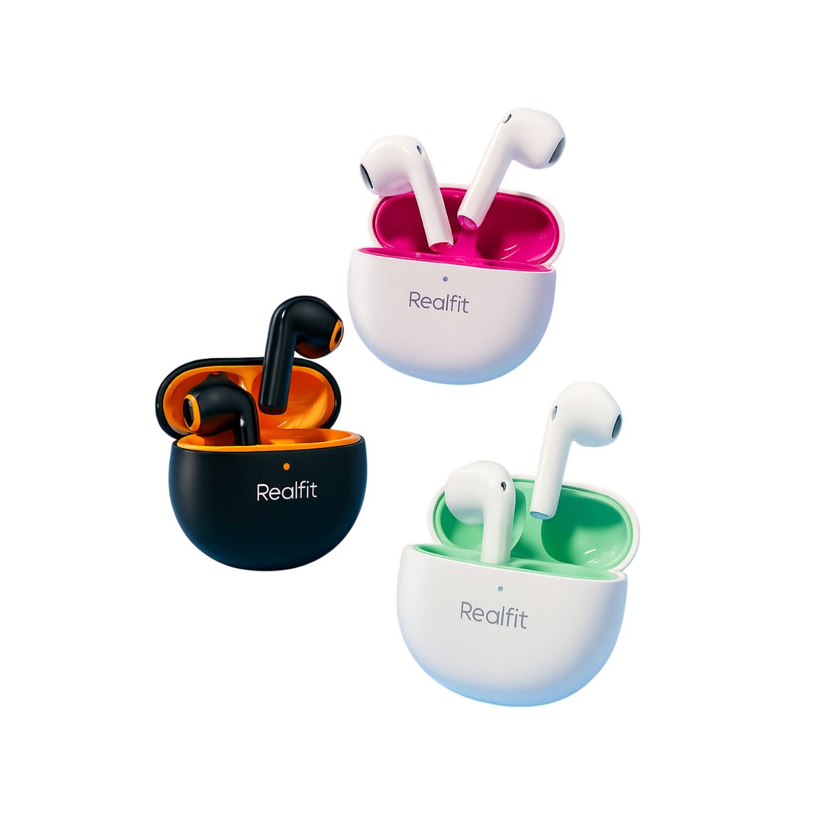 OEM - Audífonos Inalámbricos Realfit F2 - Sonido HIFI Inalámbricos con Larga Batería