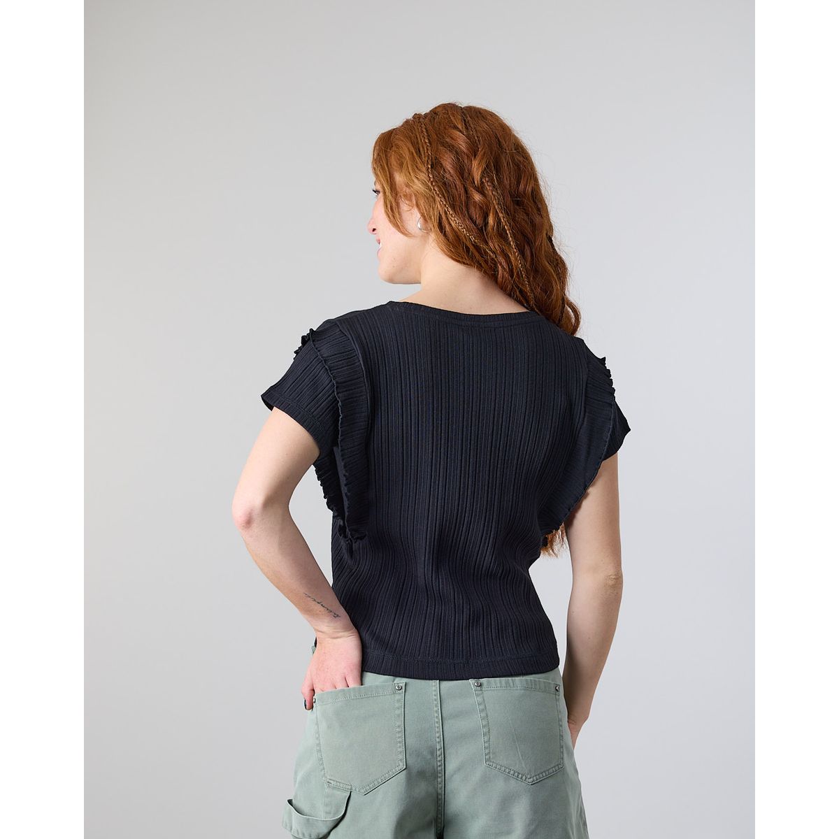 POLEMIC - Polera Mujer Rib Fantasy Vuelos Polemic