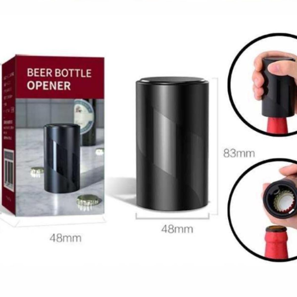 GENERICO - Abridor De Cervezas Botellas Automático Rápido