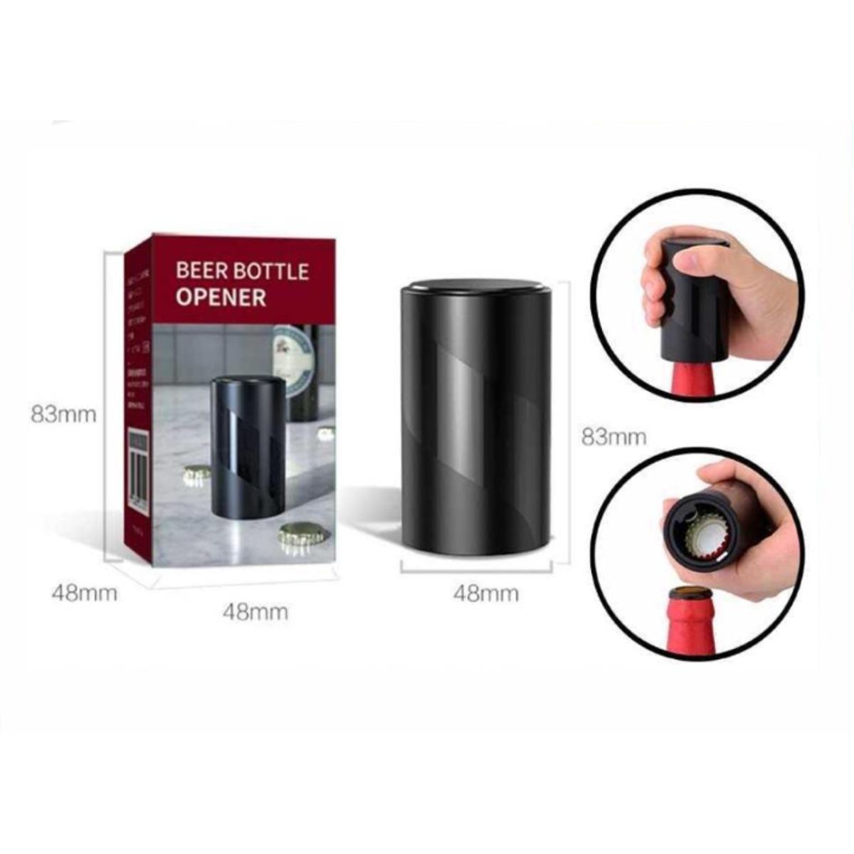 GENERICO - Abridor De Cervezas Botellas Automático Rápido