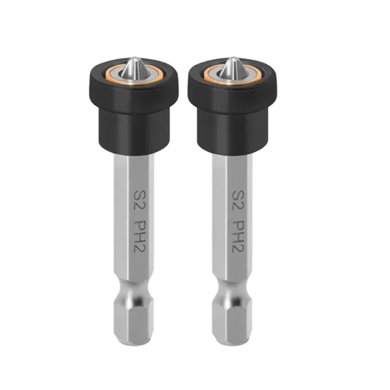 GENERICO - Set 2 Puntas Ph2 50mm Tope Profundidad Drywall