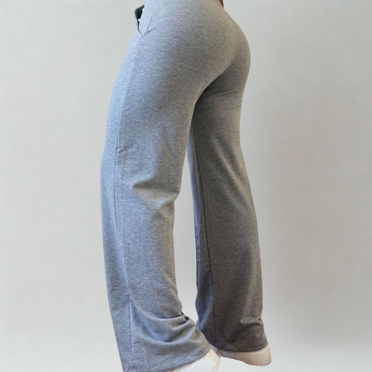 DESIGNERS - Pantalón de Mujer Palazzo Buzo Algodón