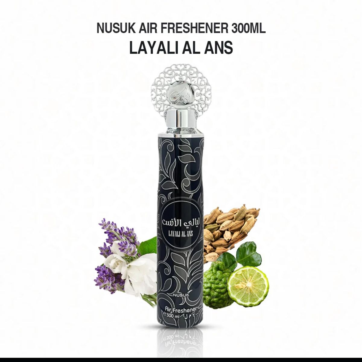 NUSUK - Ambientador Spray Nusuk Layali Al Ans 300 Ml