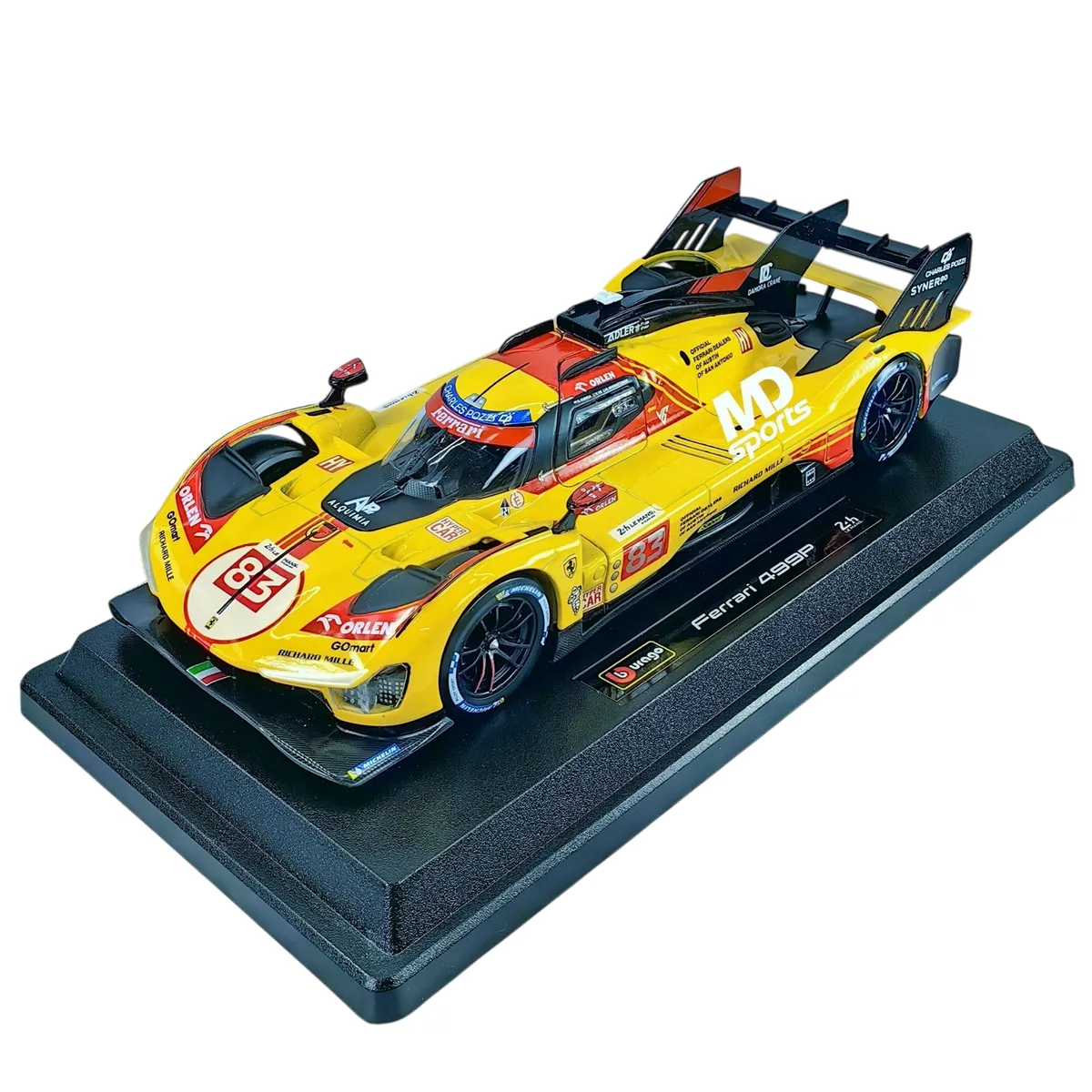 BBURAGO - Auto LeMans Ferrari AF Corse 499P LM 2024 #83 Caja Normal Burago 1:24