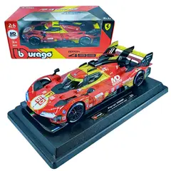 BBURAGO - Auto LeMans Ferrari 499P LM2024 50 Caja Normal Burago Escala 124