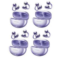 LENOVO - Set 4 Audífonos TA140 Tws Auriculares Bluetooth 54-Púrpura