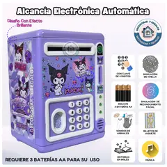 GENERICO - Alcancía Juguete Electrónica Musical Niños Clave y Huella