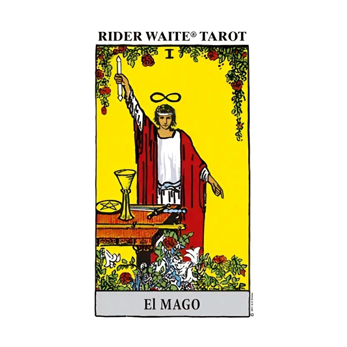 TOP10BOOKS - LIBRO Rider Waite Tarot (cartas) Amarillo
