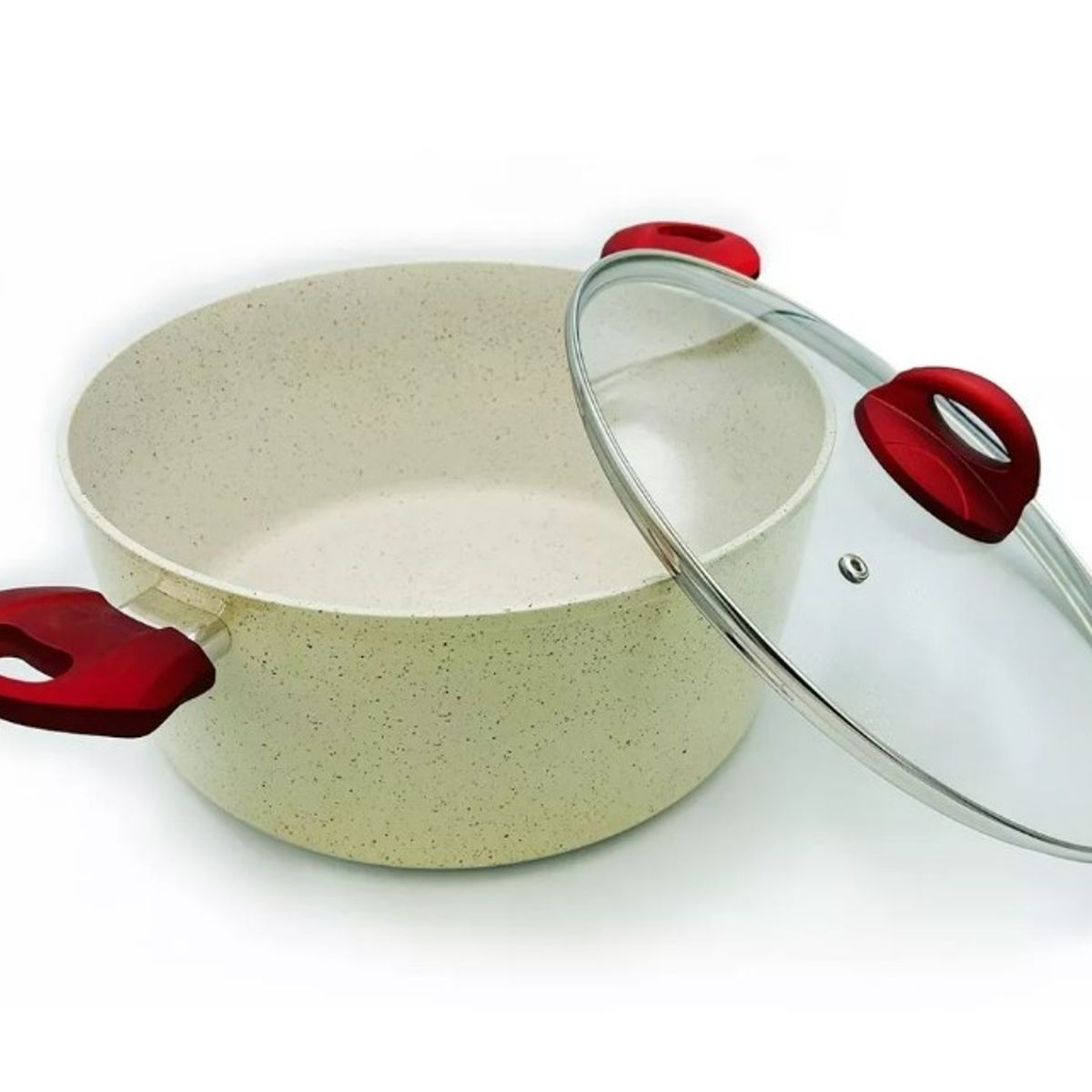 GENERICO - CACEROLA MARMOLEADA 24CM  ARTE ANDINO