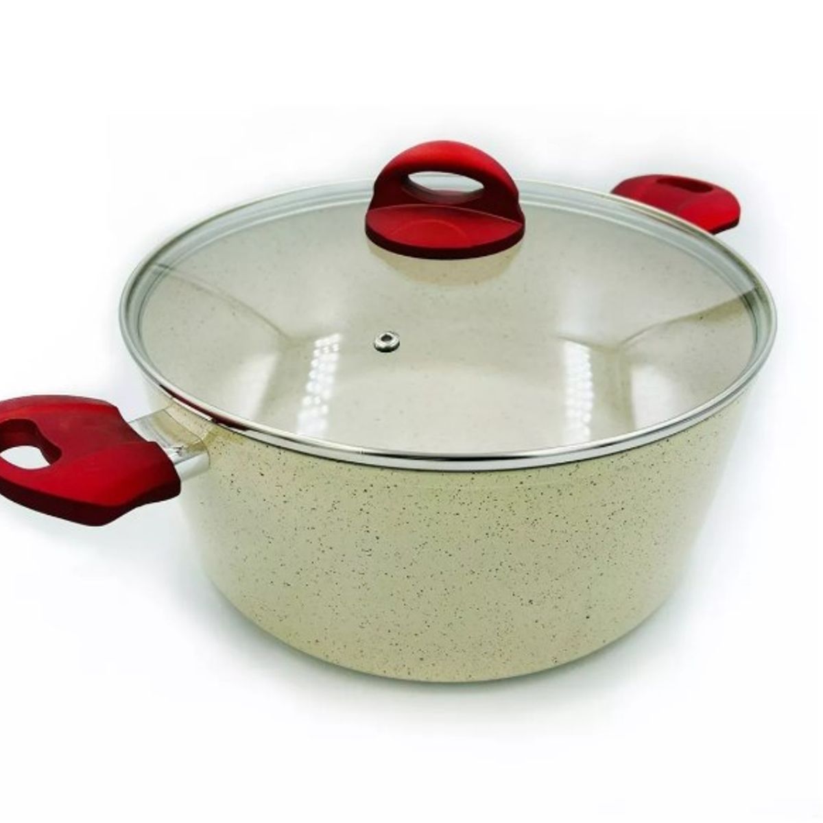 GENERICO - CACEROLA MARMOLEADA 24CM  ARTE ANDINO