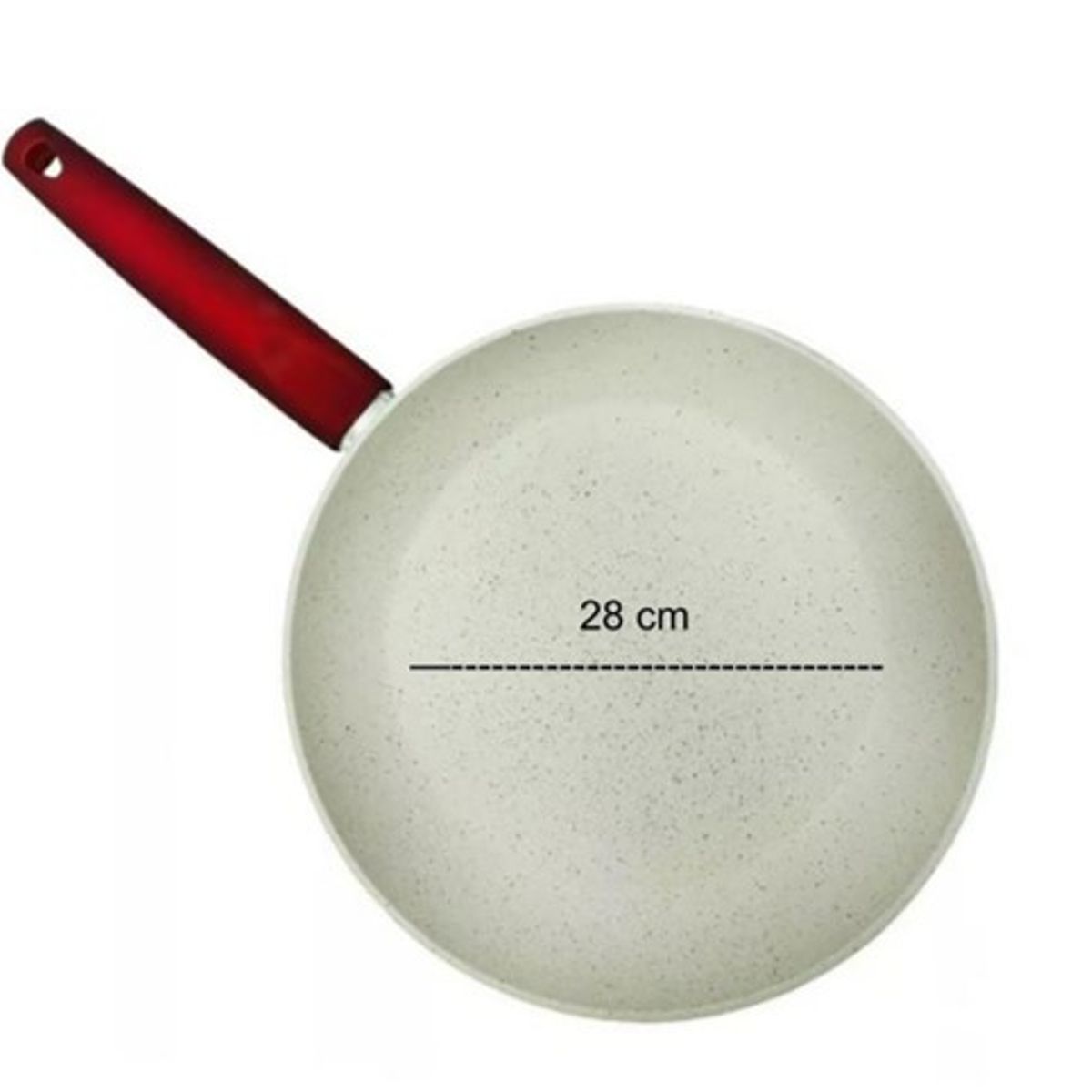 GENERICO - SARTEN MARMOLEADO 28 CM ARTE ANDINO