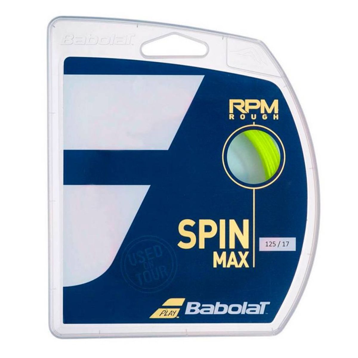 BABOLAT - Cuerda Babolat Rpm Rough Amarillo 1.30 - 12m