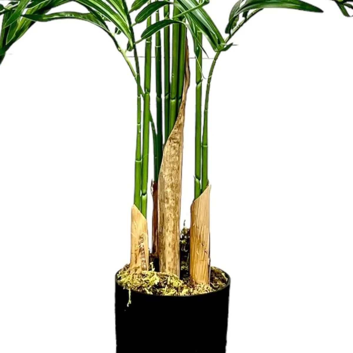 ARBUSTO REAL - Planta Artificial Palmera 120 cm Verde