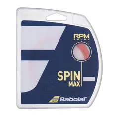 BABOLAT - Cuerda Rpm Rough Rojo Fluor 1.30 - 12m