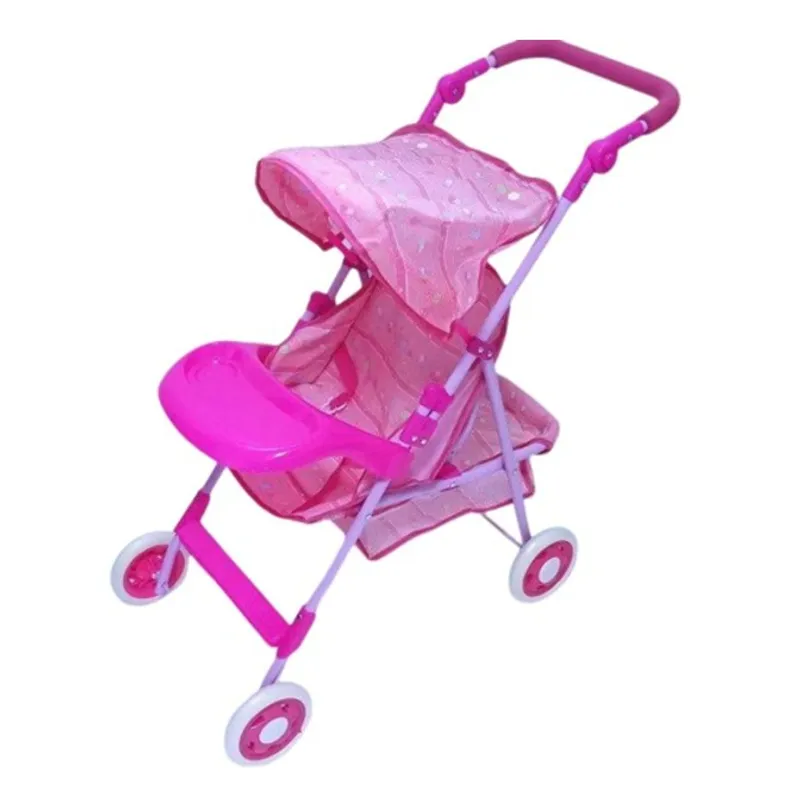 GENERICO - Coche simple grande metálico 68cm x 60cm x 32cm