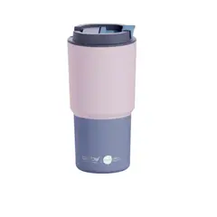 ASOBU - Taza Termica Pick me up, , Taza Termica,Rosa Pastel ,650 ml