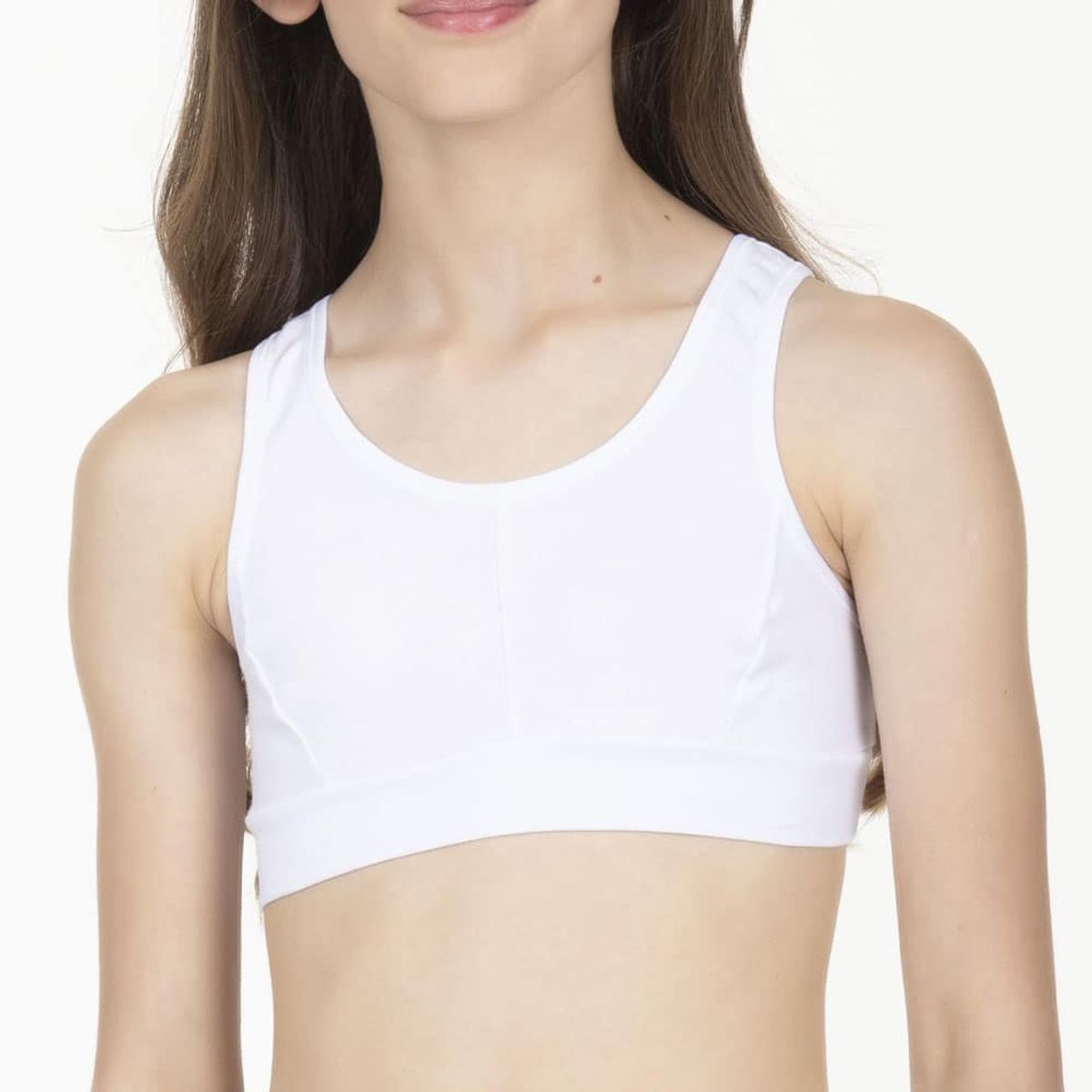 LADY GENNY - Top Algodón Niña Espalda Cruzada