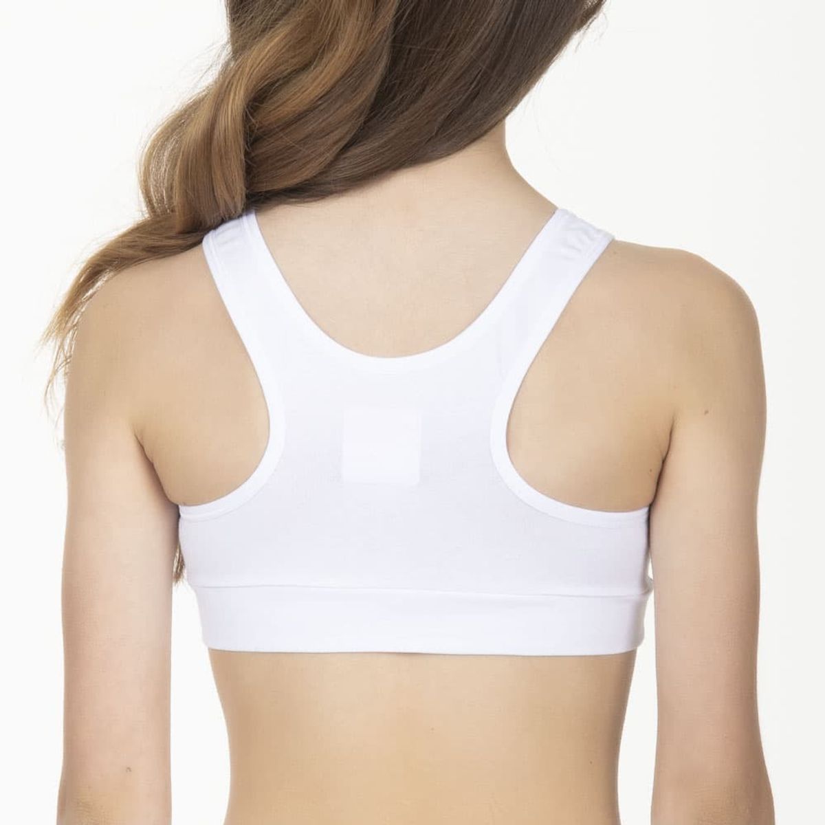 LADY GENNY - Top Algodón Niña Espalda Cruzada