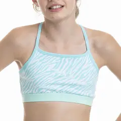 LADY GENNY - Top Infantil De Algodón Con Elástico Glitter