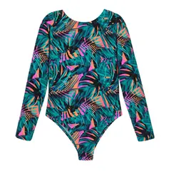 H2O WEAR - Traje de Baño Niña Teens UV50 ML Negro - Negro