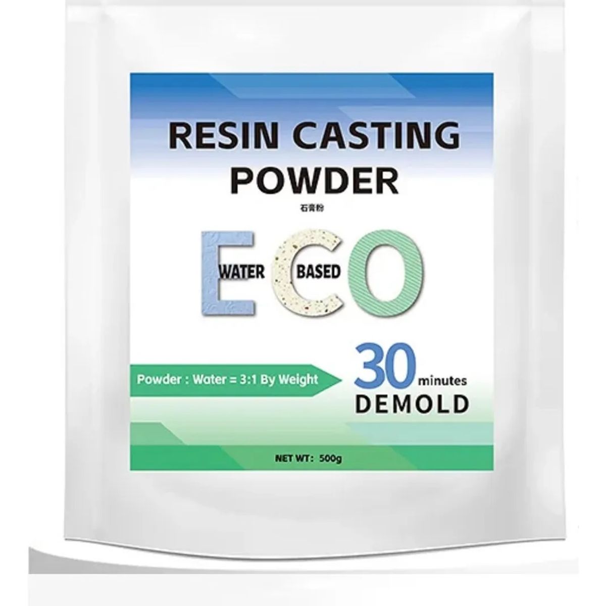 GENERICO - Resina Acrilica Ecológica  Al Agua 500gr (1/2kg)