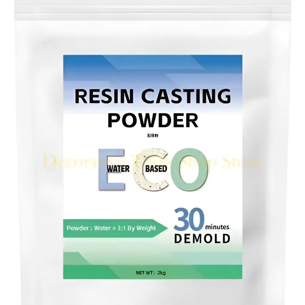 GENERICO - Resina Acrilica Ecológica  Al Agua 2000gr (2kg)