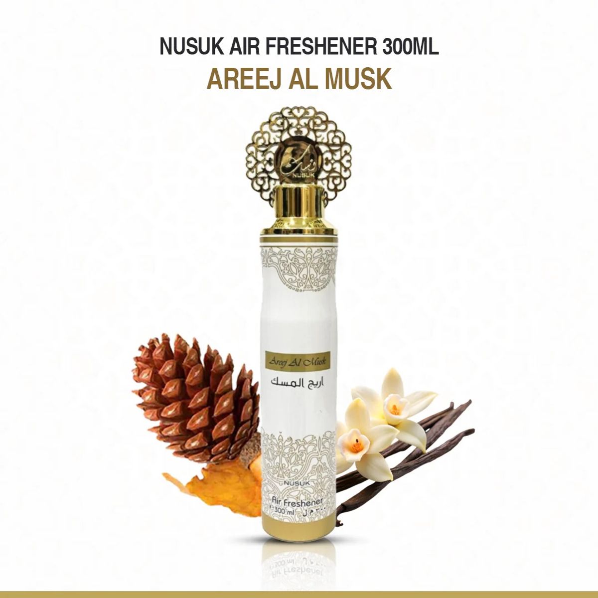 NUSUK - Ambientador Nusuk Areej Al Musk 300 Ml