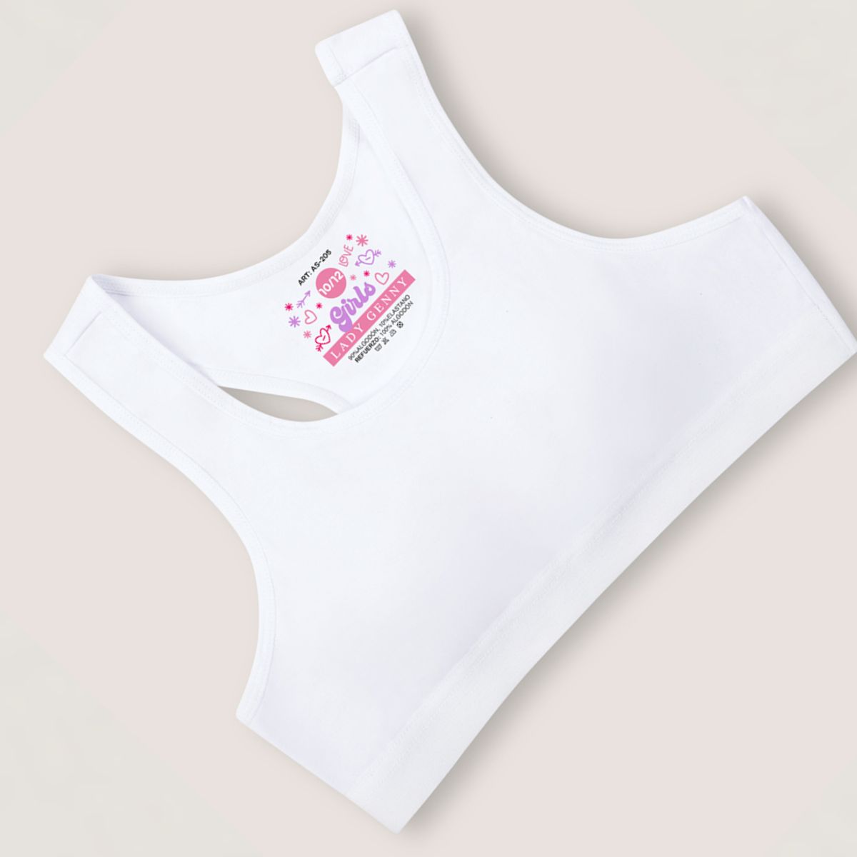 LADY GENNY - Top Cotton Spandex Niña