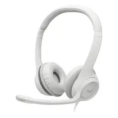 LOGITECH - Audífonos Con Micrófono Conexión Usb H390 Blanco