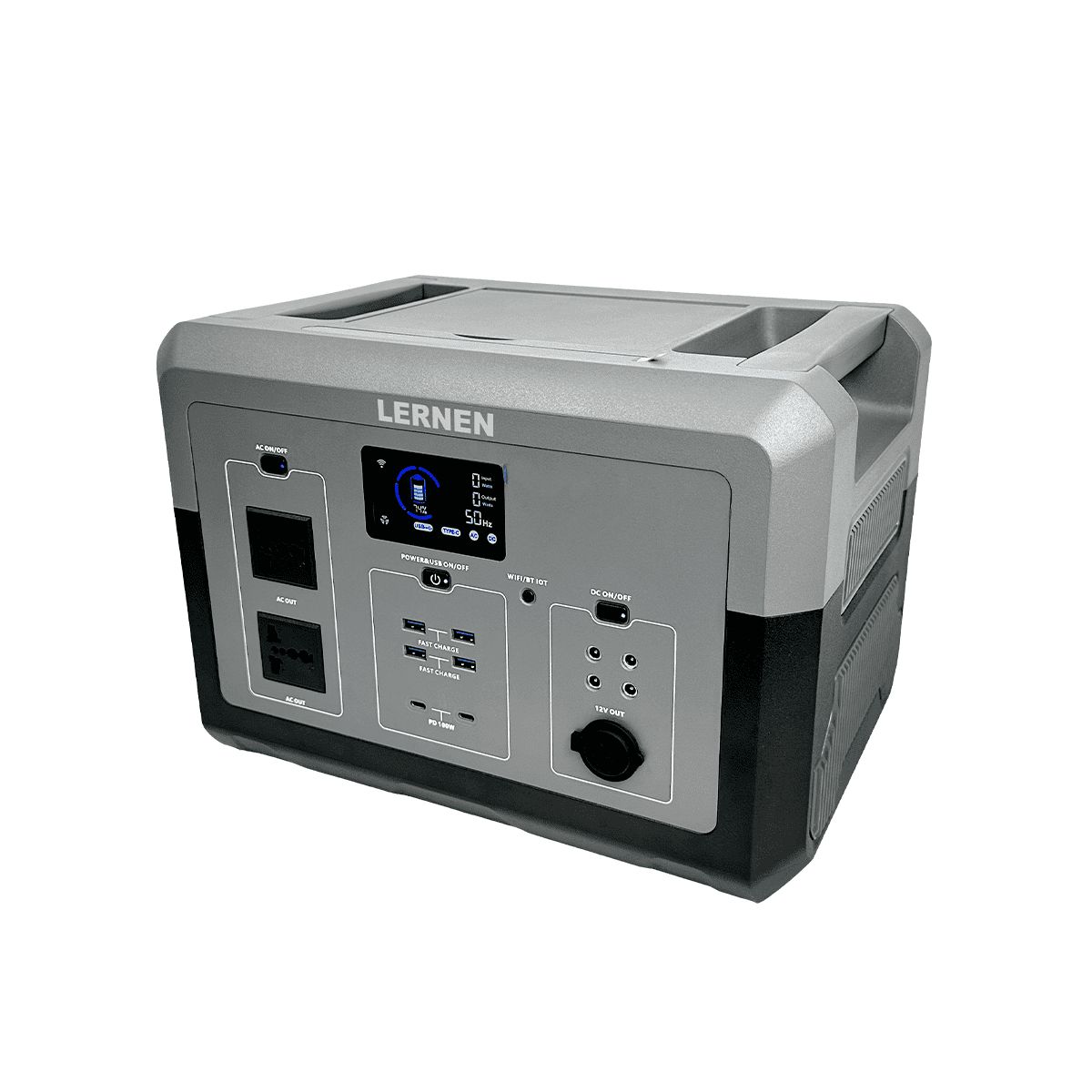 LERNEN - Estación Energía Portátil Lernen 1500w Generador Eléctrico - Batería