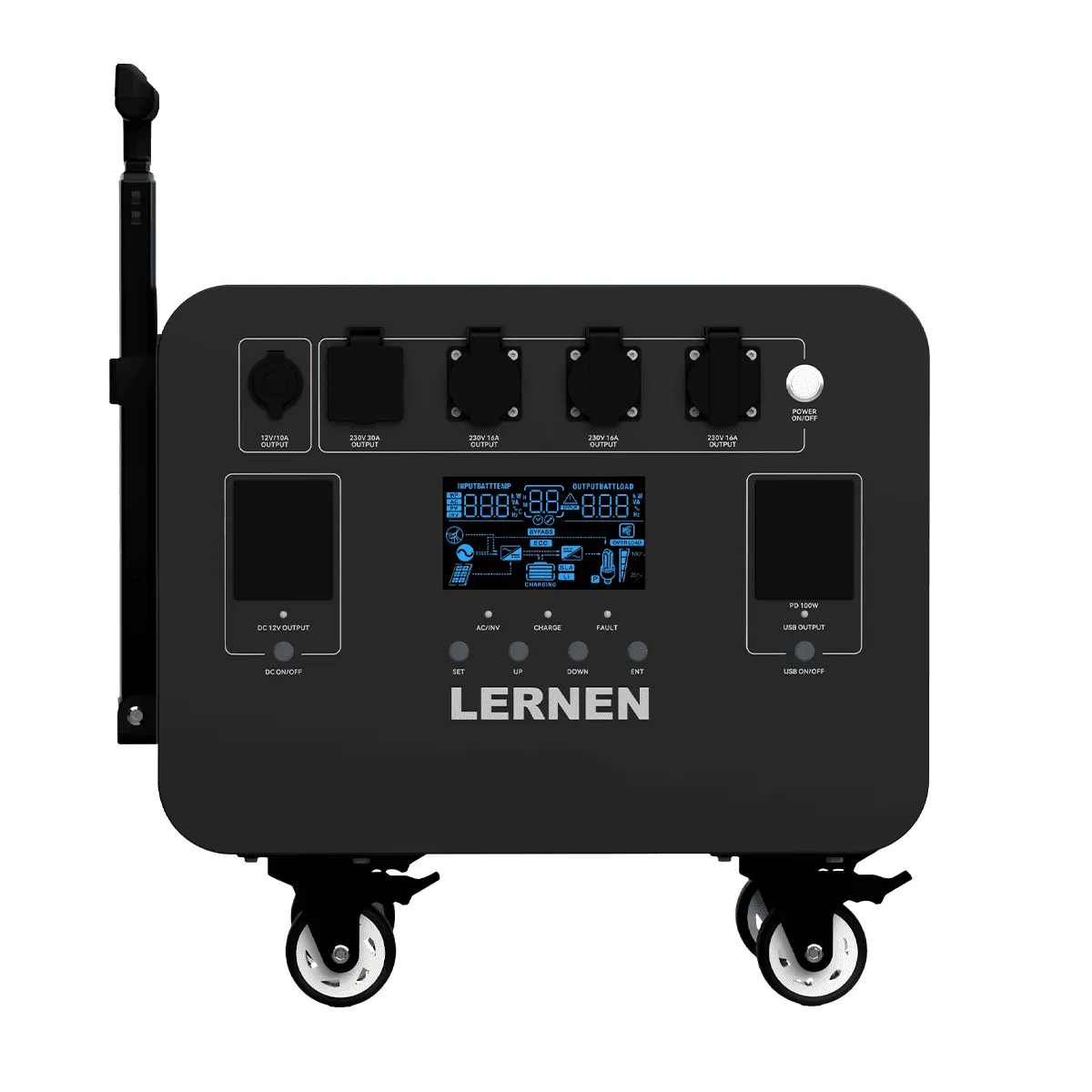 LERNEN - Estación De Energía Portátil Lernen 5000w Generador Eléctrico