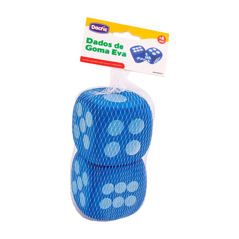 DACTIC - Dado Goma Eva 2 Unidades