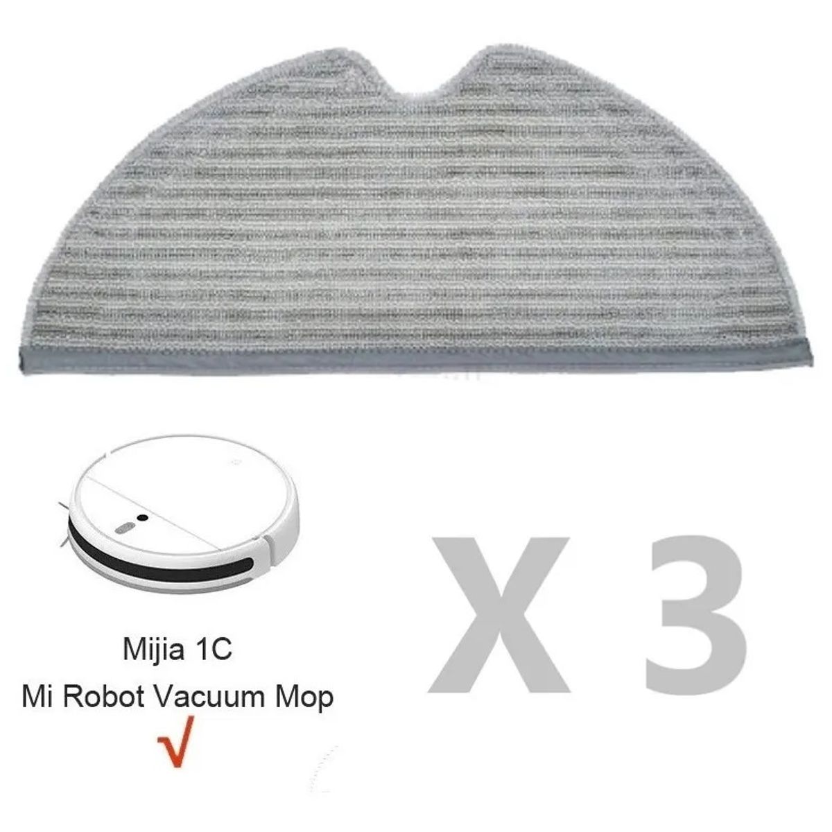 GENERICO - Repuesto Para Mi Robot Vacuum Mop 1c 3un