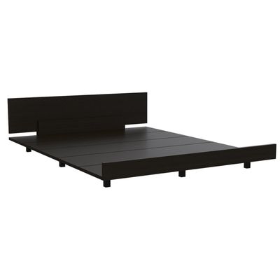 Imagen 2 del producto Base De Cama Kaia 2 Plazas Wengue Y Miel 51x160x212 Cm