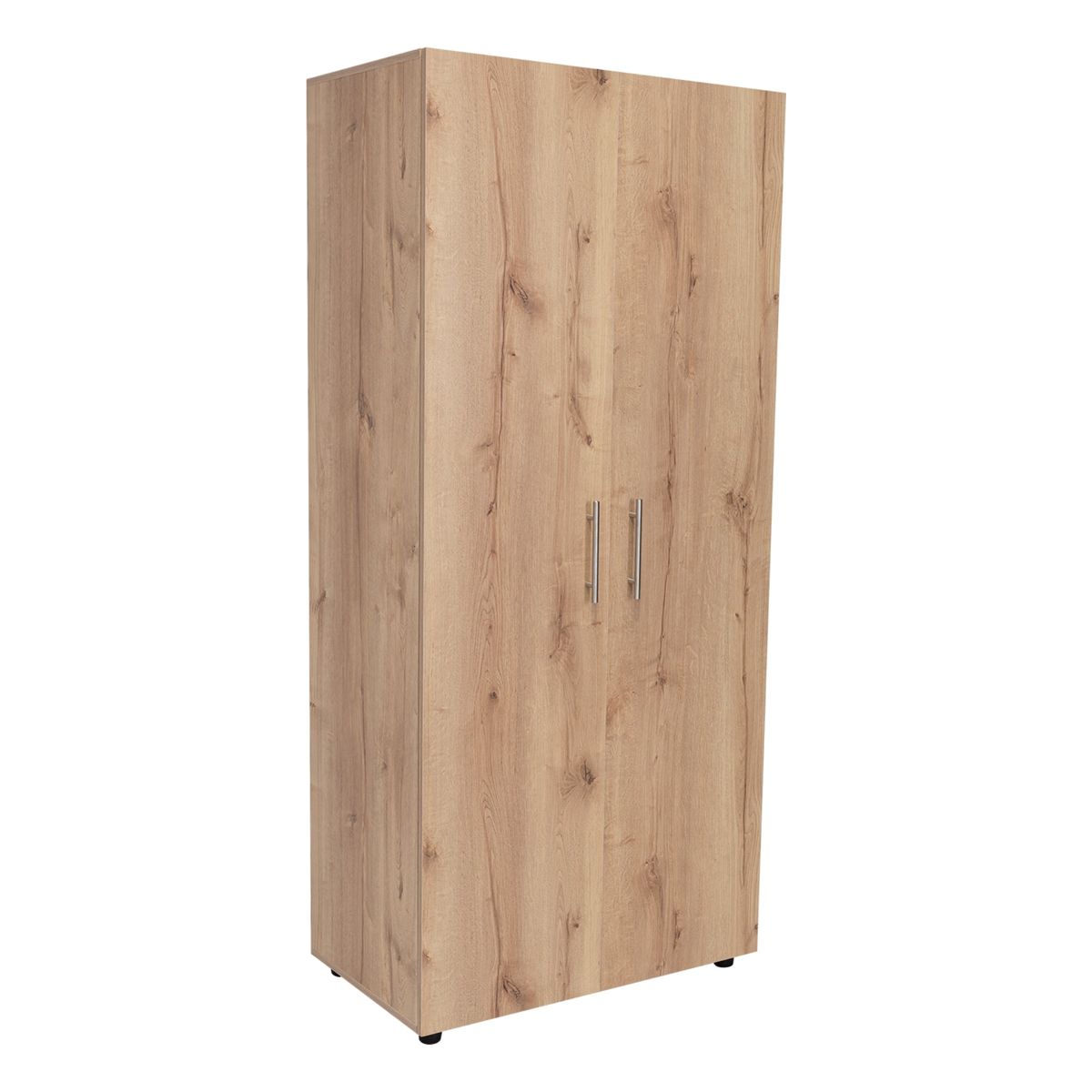 TUHOME - Closet Tera 2 Puertas Duna Y Blanco 180x180x48 Cm