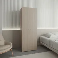 Closet Colgador 2 Puertas 170x60x402 Cm Bardolino